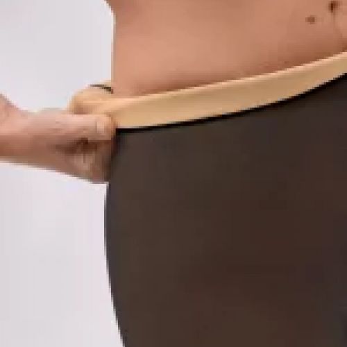16637 4 panty calido efecto velado estampado 80 deniers