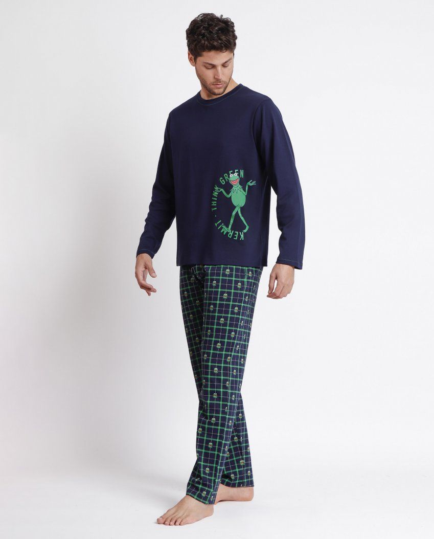 62199 PIJAMA CABALLERO RANA GUSTAVO MUPET ADMAS