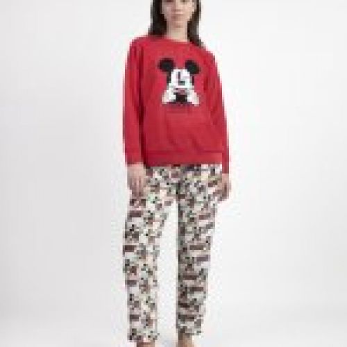 63669 PIJAMA MUJER CALENTITO COREL MICKEY DISNEY ADMAS