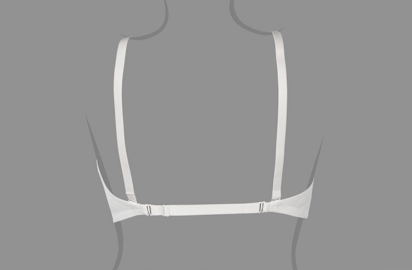 SUJETADOR ROSA MULTIPOSICIONES PARTE DE ATRAS