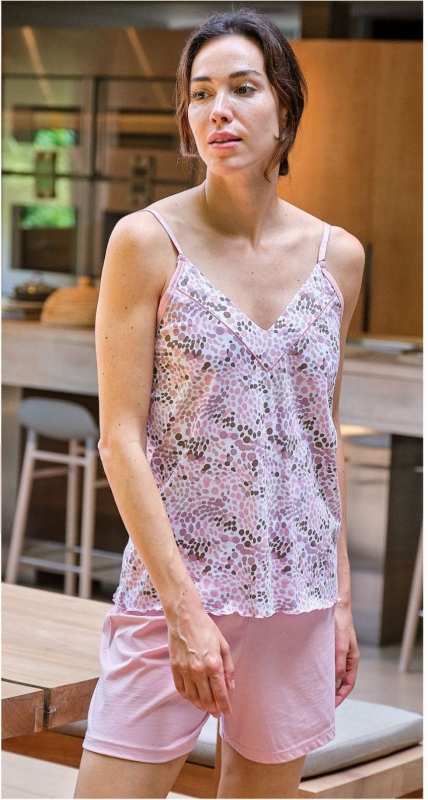 266001 PIJAMA MUJER TIRANTE FINO MUSLHER