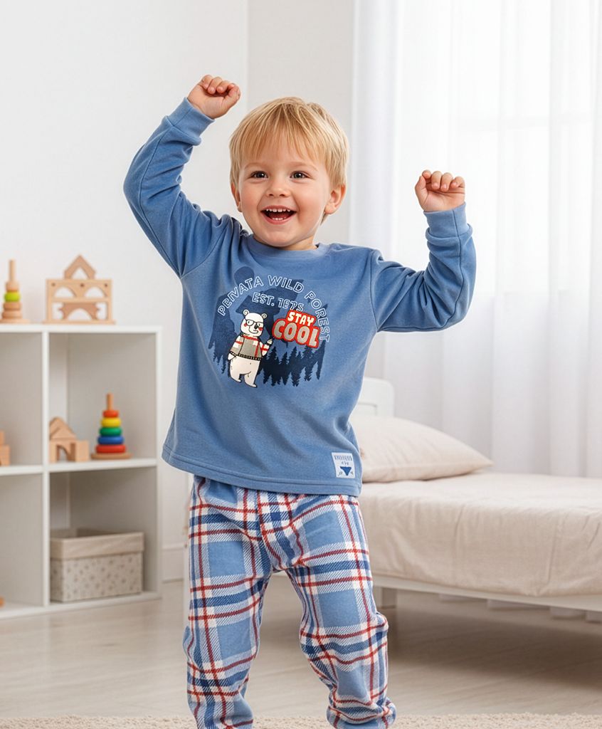 PVH 26112 PIJAMA NIÑO SPANDEX 2 a 6 AÑOS KINANIT
