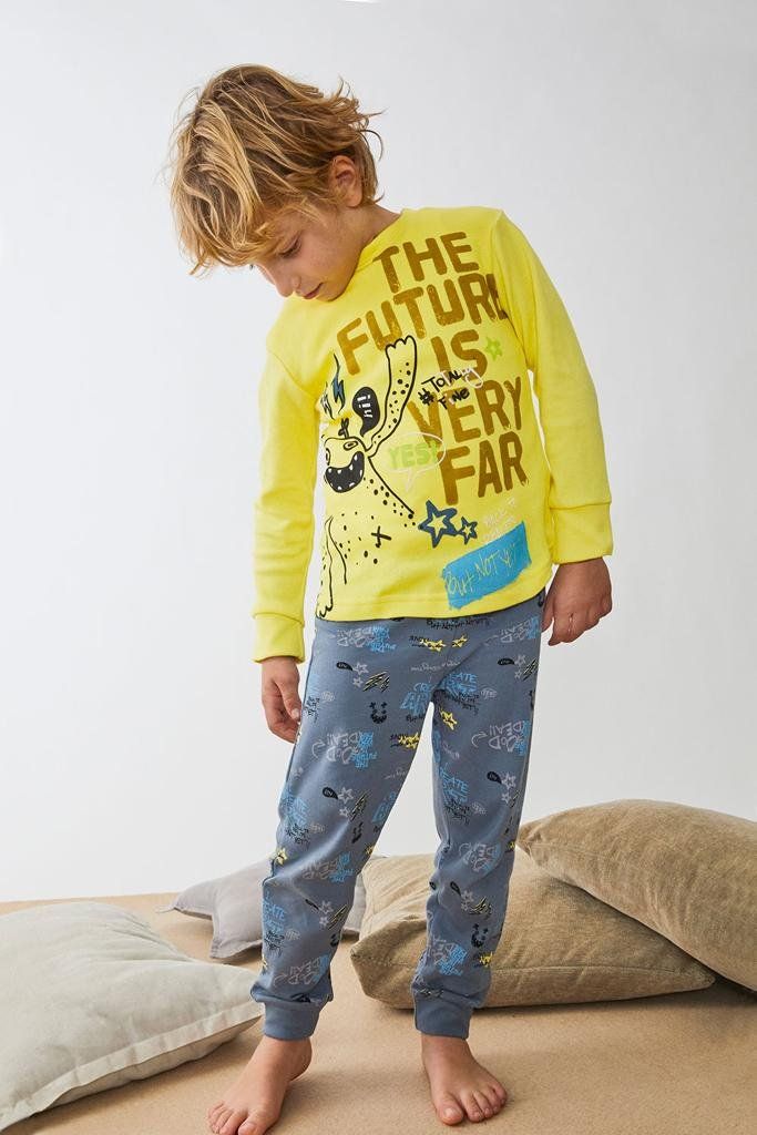 22207007 PIJAMA NIÑA 8 A 16 INTERLOCK TOBOGAN