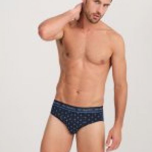 PS24 SLIP HOMBRE DON ALGODON  PACK 2