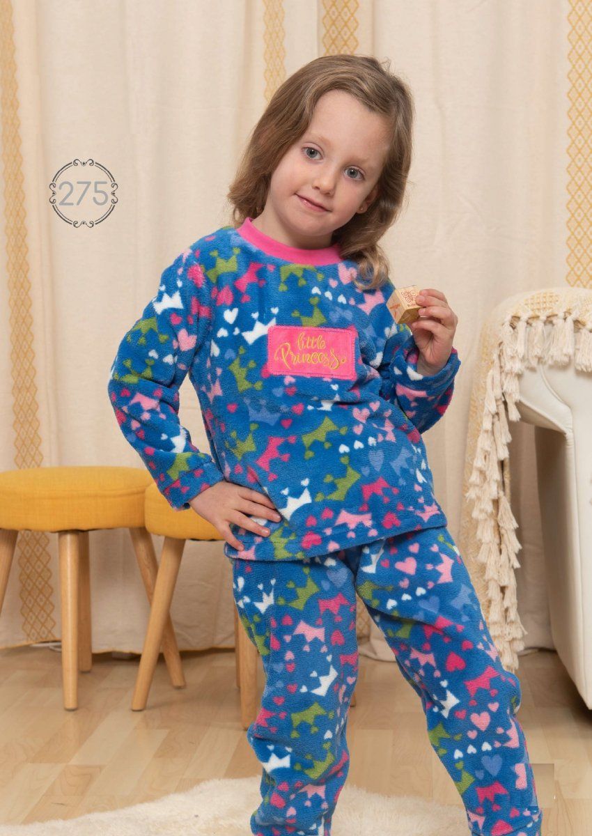 KN 275 PIJAMA INFANTIL NIÑA (NACARINA)  2 a 6 KINANIT