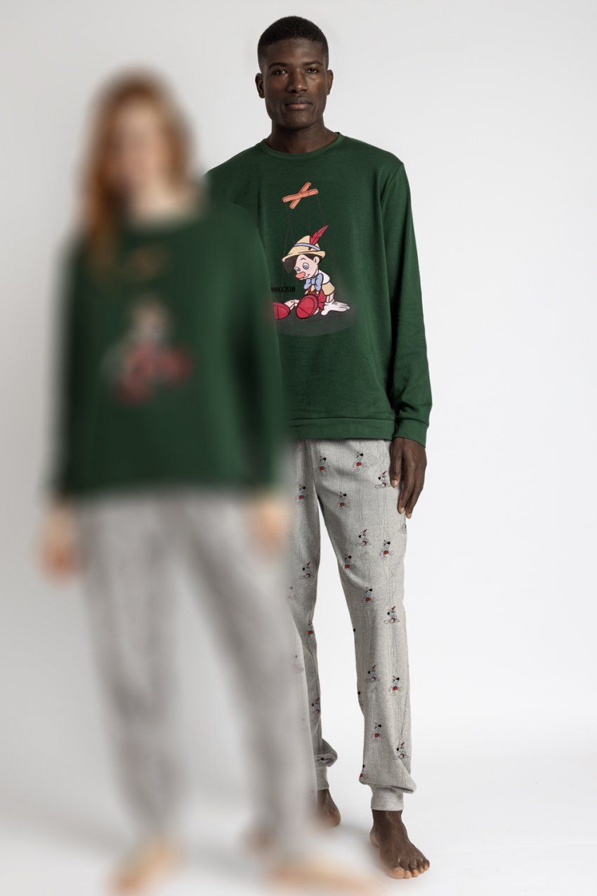 63904 PIJAMA HOMBRE PINOCHO INTERLOCK DISNEY ADMAS