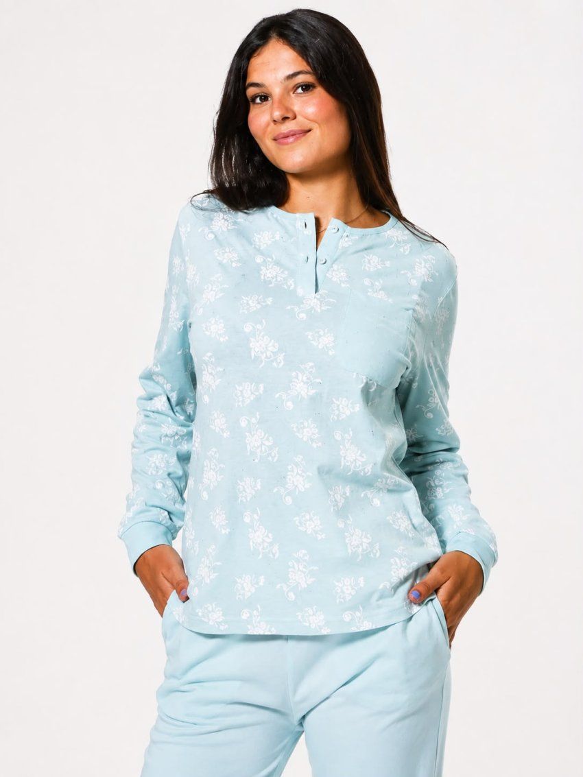 KN 545 PIJAMA MUJER ALGODÓN FINO KINANIT