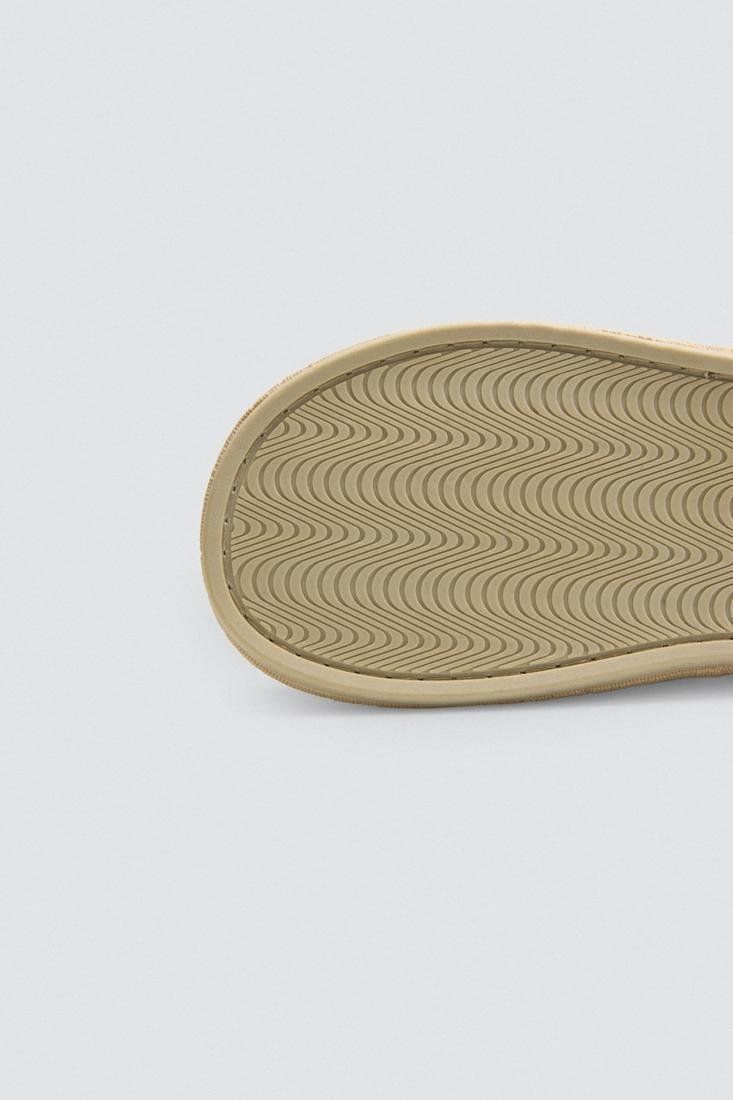 14156 Zapatillas de casa para mujer con estampado étnico y pelo de ysabel mora al por mayor