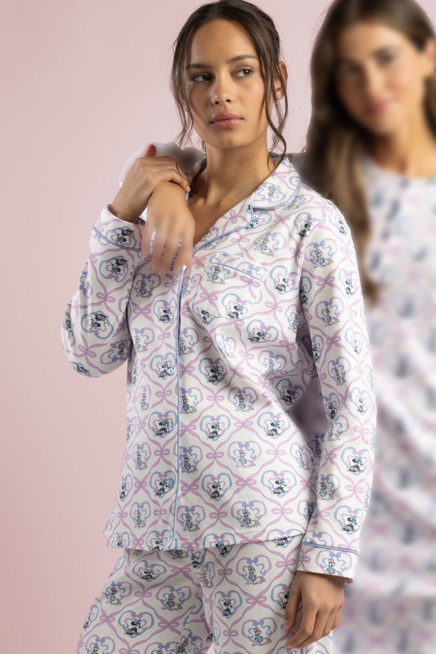 pijama minnie abierto admas 64321