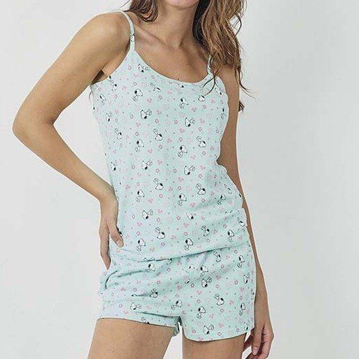 JG GH 2002 PIJAMA SNOOPY MUJER TIRANTES