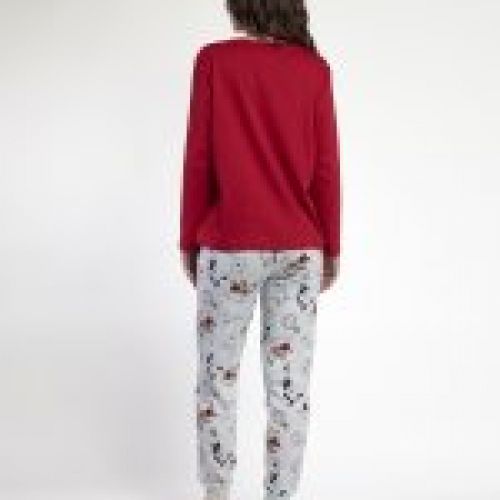 63307 PIJAMA MUJER ALICIA PAIS MARAVILLA 100% ALGODON DISNEY ADMAS