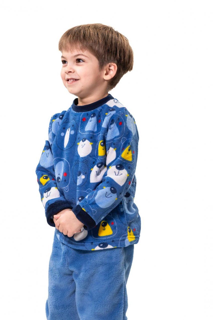 KN 157 PIJAMA  NIÑO  SPANDEX 2 a 6 AÑOS KINANIT