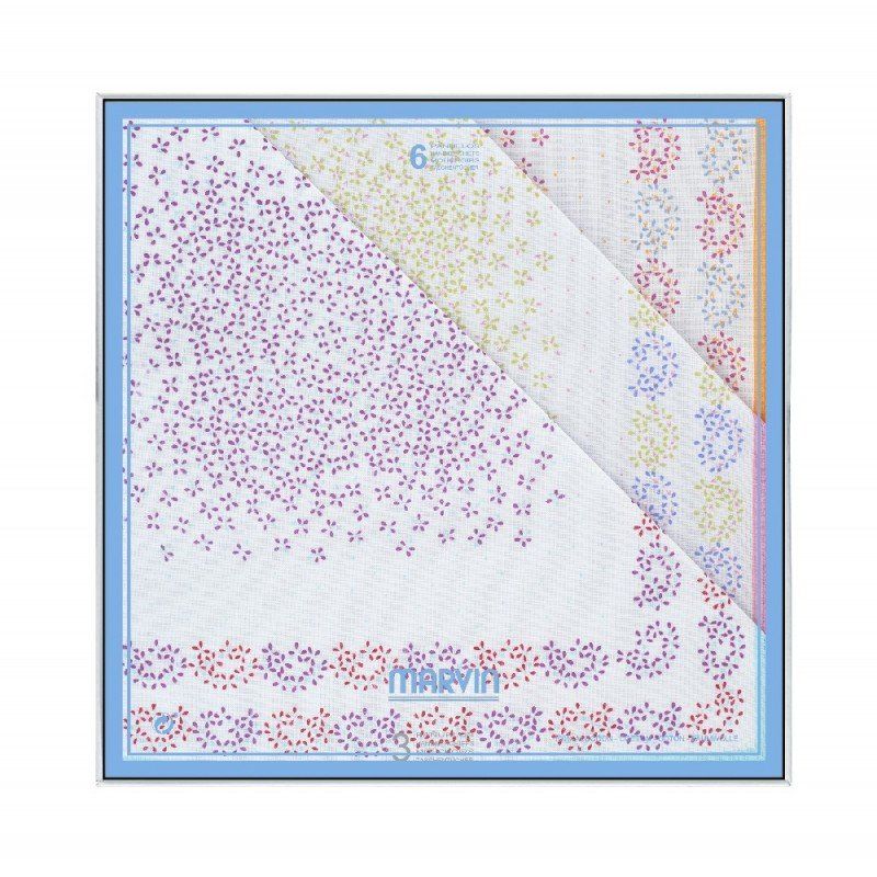 60482 p marvin crystal 6 uds panuelos mujer 30x30