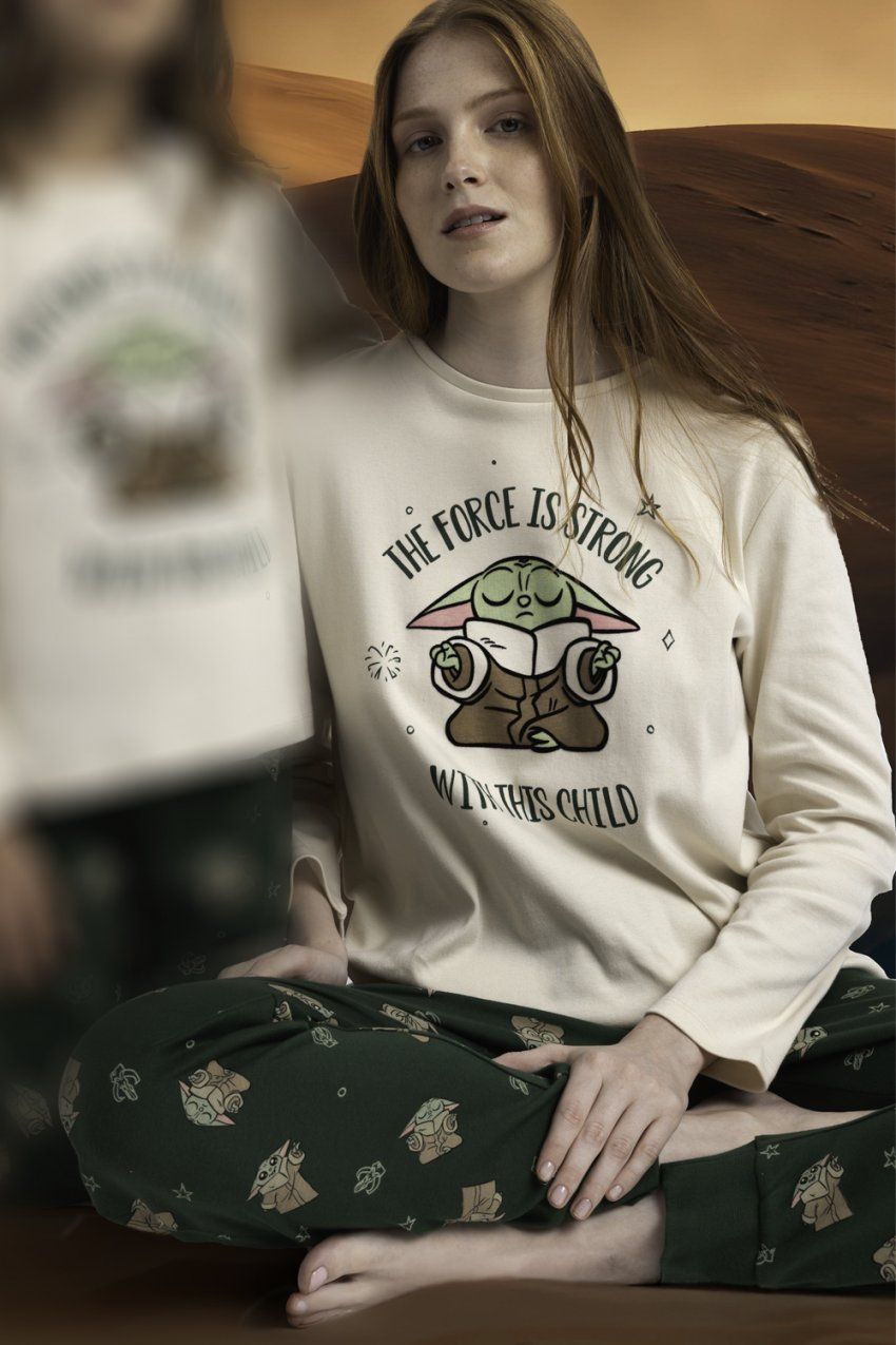 63526 PIJAMA MUJER MANDALORIAN