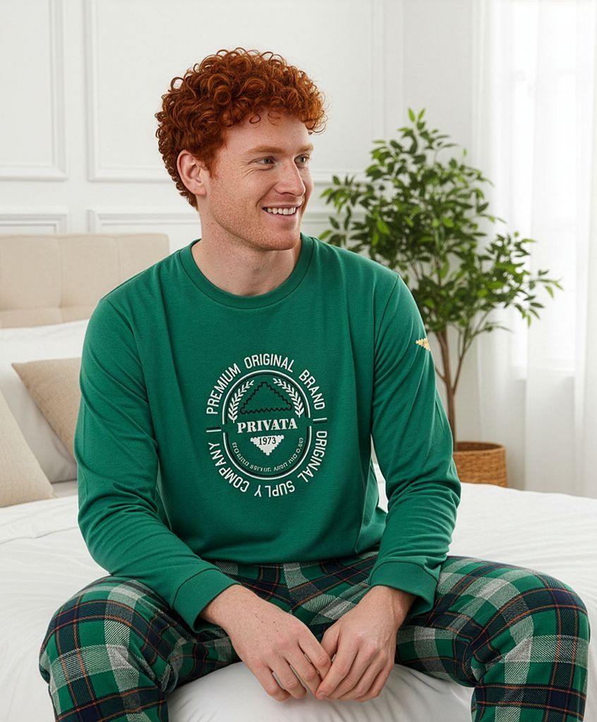 PVH 26307 PIJAMA HOMBRE INTERLOCK PRIVATA