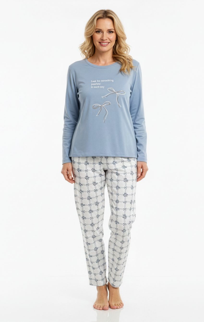 569 pijama mujer kinanit algodon