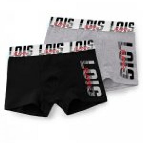 58562 BOXER HOMBRE LOIS PACK 2 CAJA  REGALO ADMAS