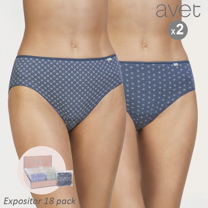 254 avet braga alta mujer algodon estampado 01