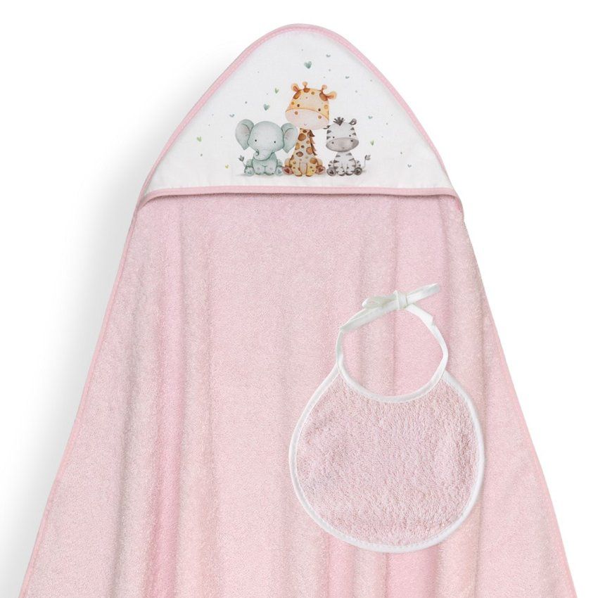 Set de baño bebé Interbaby con capa y babero distribuidor mayorista en España