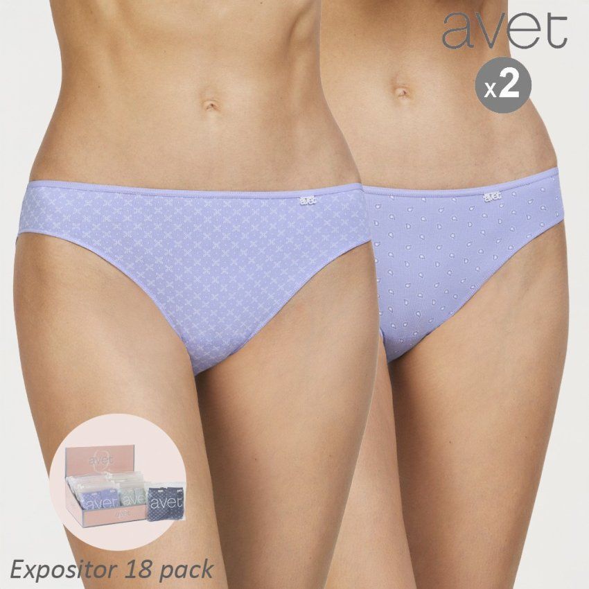 354 avet braga bikini algodon mujer estampada pack 2 01