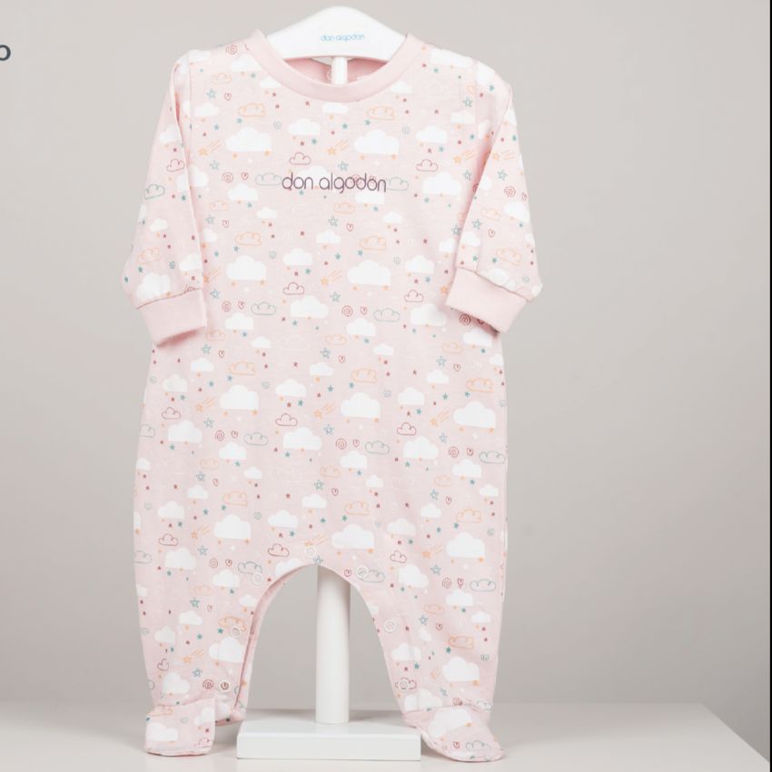 DA 23006L PELELE ALGODON FINITO 0 a 24 meses DON ALGODON