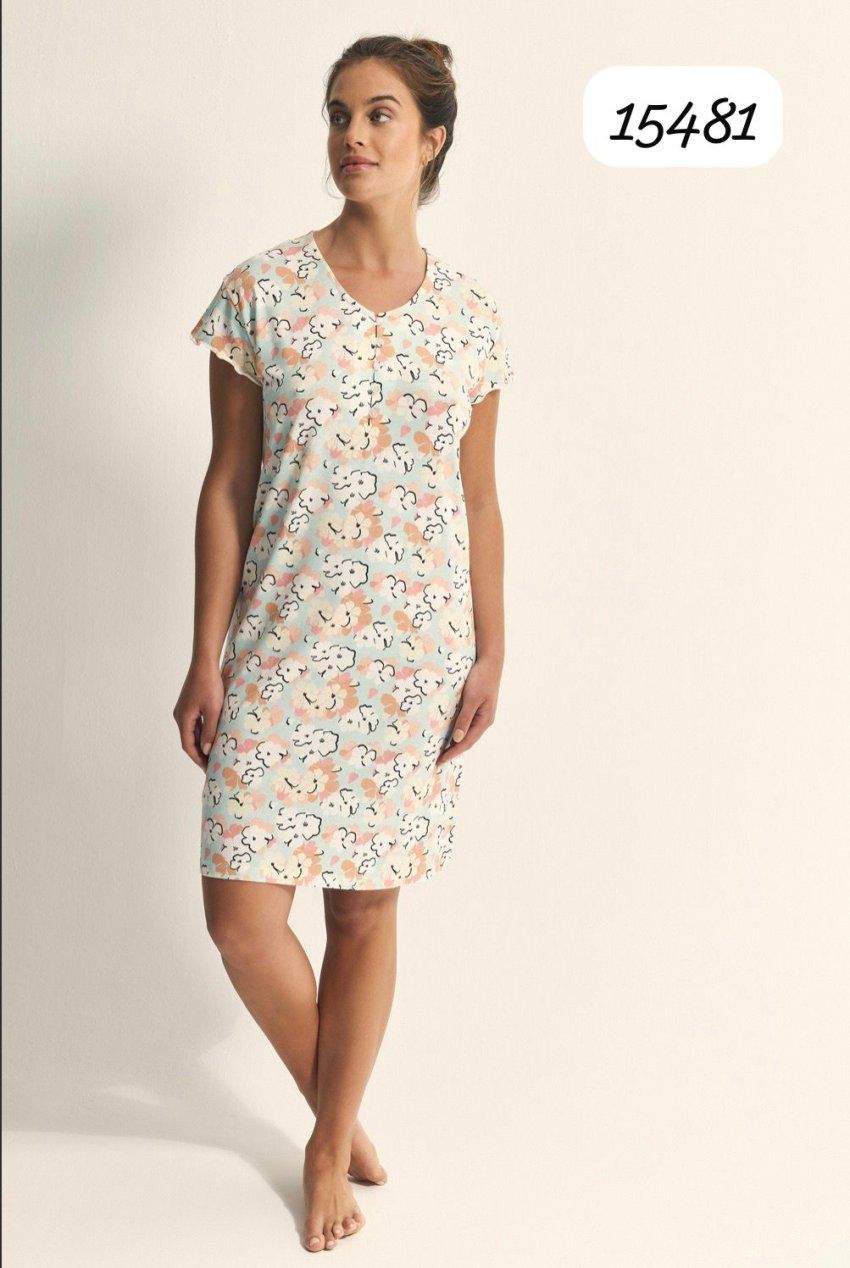 Camisón mujer manga corta Promise al por mayor N15481