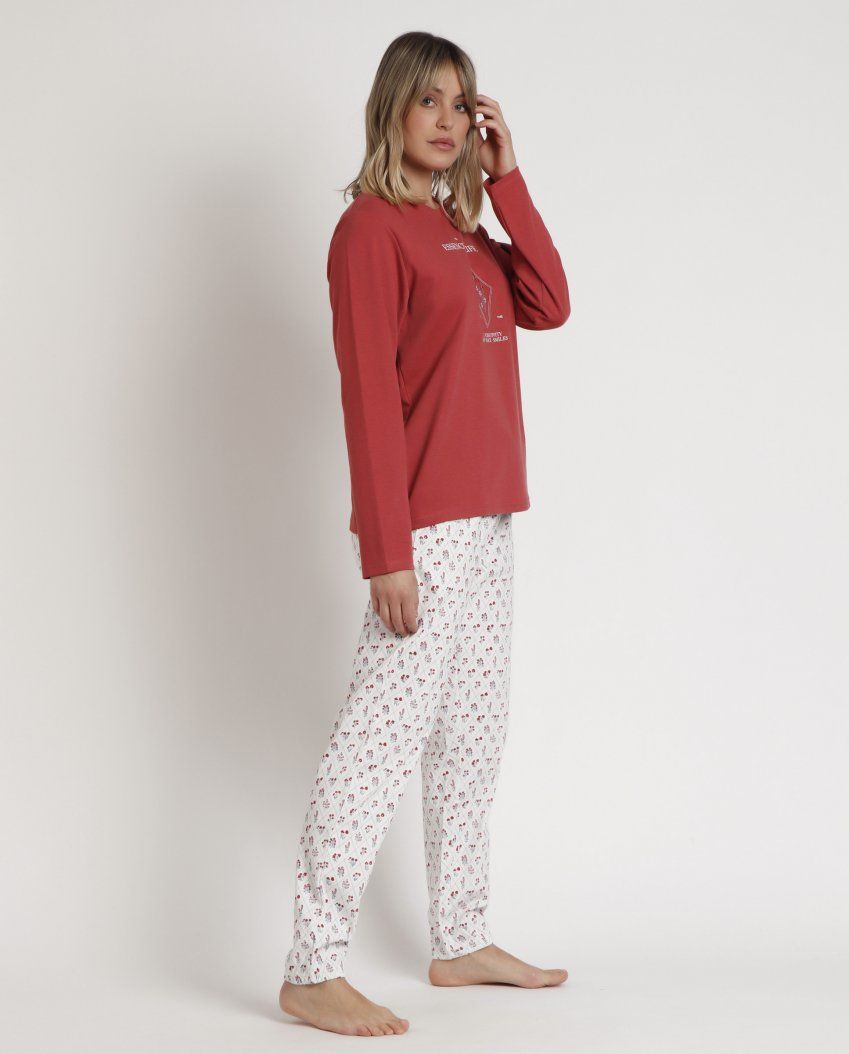 62602 PIJAMA SEÑORA ALGODON ALGODON ADMAS