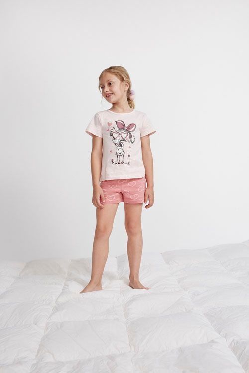 25117054 PIJAMAS  NIÑA DE VERANO DE LA MARCA TOBOGAN AL POR MAYOR