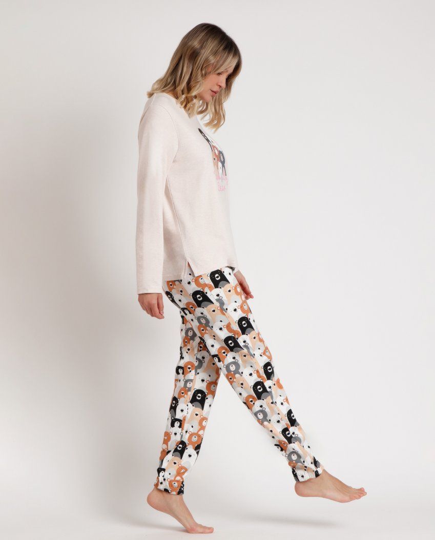 62592 PIJAMA SEÑORA ALGODON OSOS ADMA
