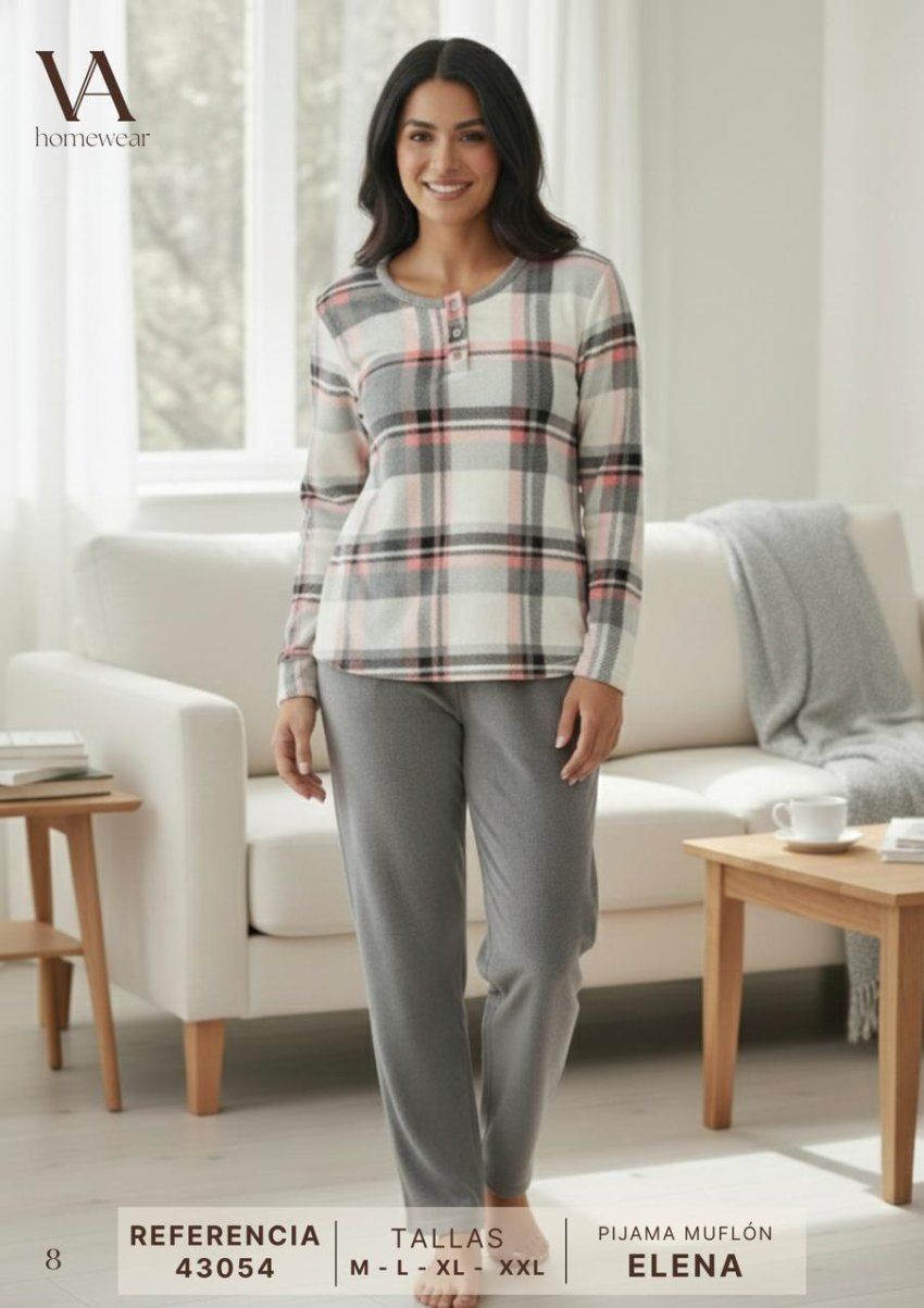 PIJAMA MUJER MUFLON VANILA 43054