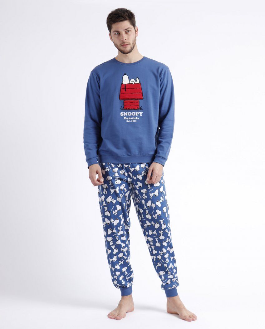60422 PIJAMA CABALLERO INTERLOCK SNOOPY ADMAS