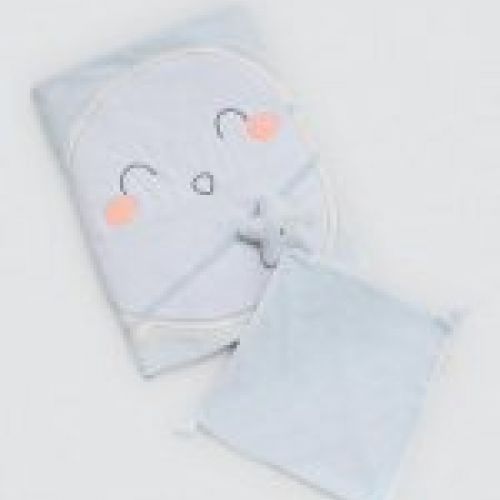 25587 CONJUNTO DE MANTA Y DOU DOU DE REGALO PARA BEBE DE YSABEL MORA AL POR MAYO R
