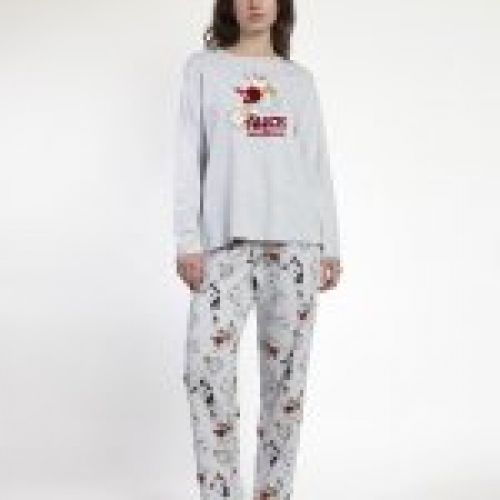 63307 PIJAMA MUJER ALICIA PAIS MARAVILLA ALGODON DISNEY ADMAS