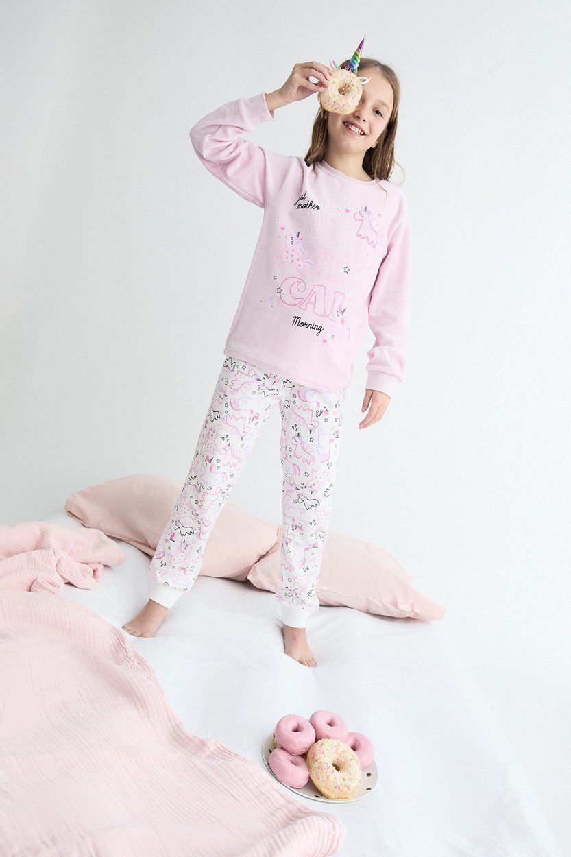 26208303 PIJAMA NIÑA TERCIOPELO (8 A 16 AÑOS) TOBOGAN