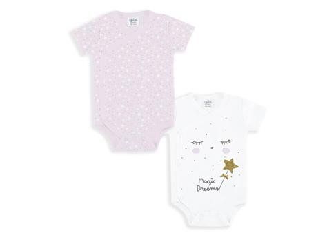 23110058 BODYS BEBE CRUZADO PACK 2 MANGA CORTA YATSI