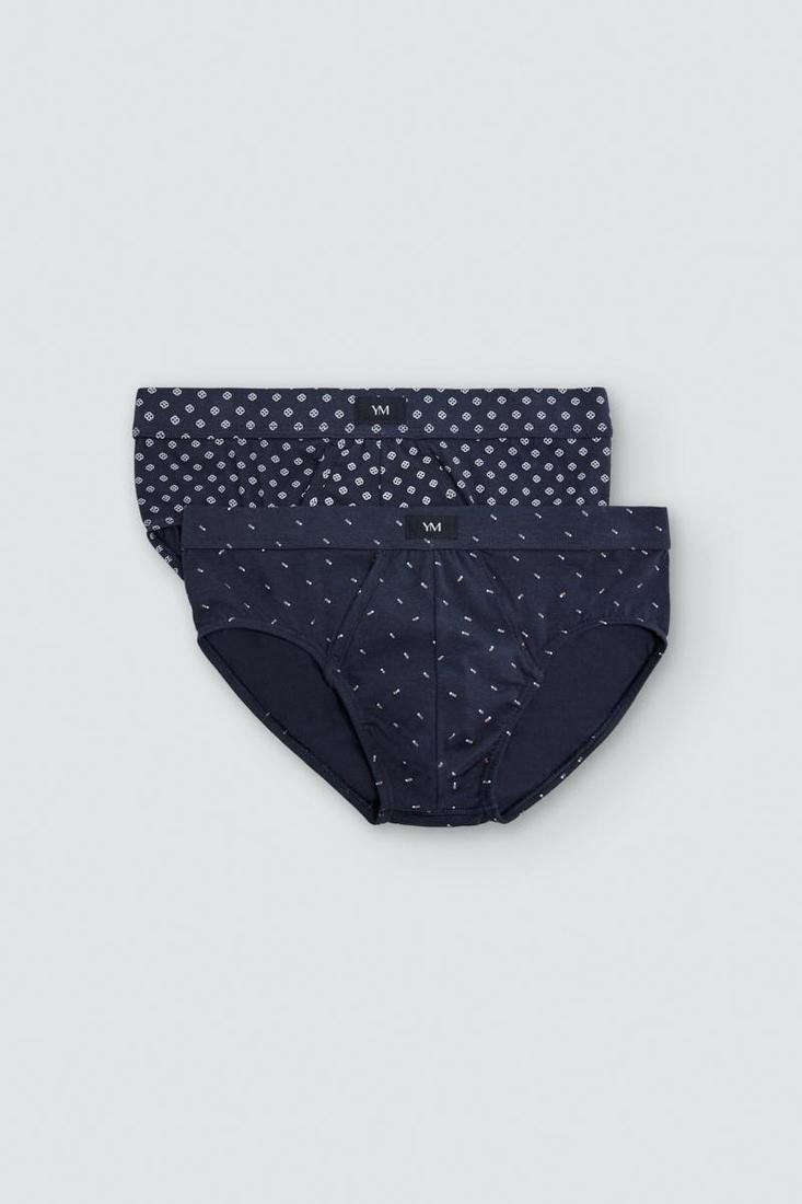 Slips para hombre confeccionados en algodón elástico con estampados variados.