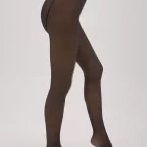 16637 Panty cálido efecto velado estampado 80 denier