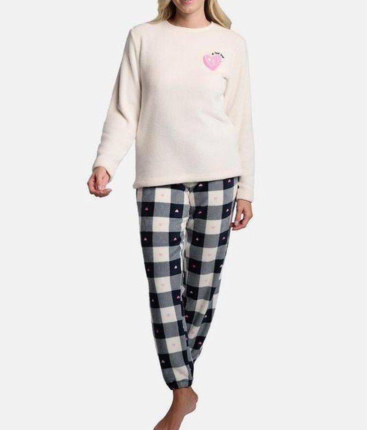 Pijama mujer Ysabel Mora coralina cuadros Ref. 26258