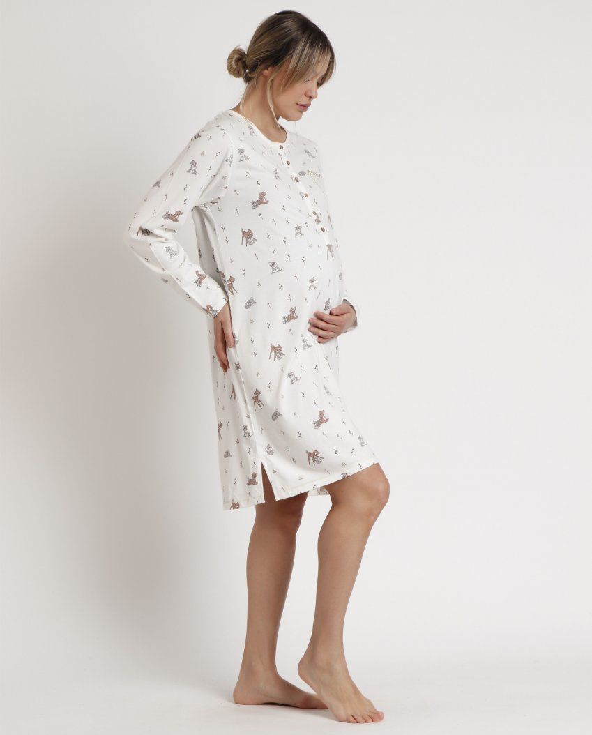 61315 CAMISON MANGA LARGA MATERNAL BAMBI DISNEY ADMAS