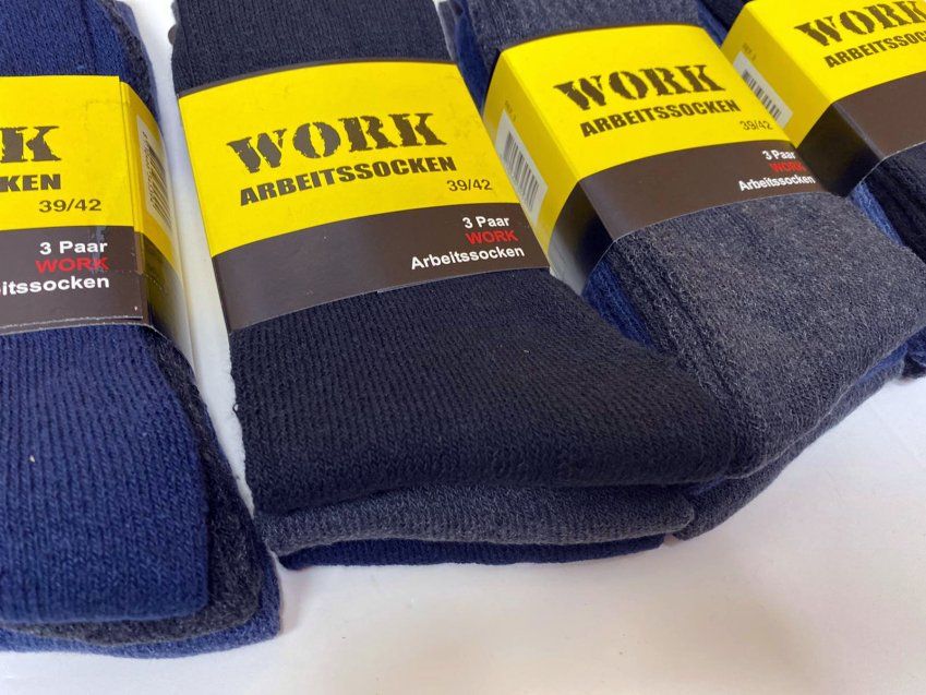 CALCETÍN TRABAJO PRECIO UNIT.: 0,29€ WORK