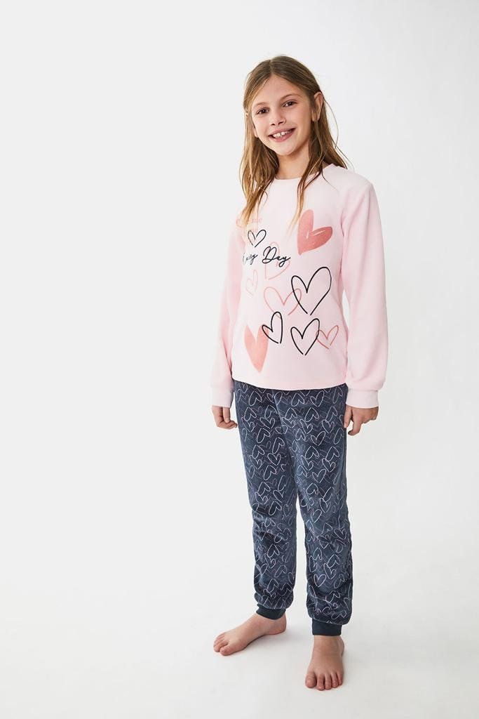 22208302 PIJAMA NIÑA 8 A 16 TERCIOPELO / 22208310 TALLA 18, 20 TOBOGAN