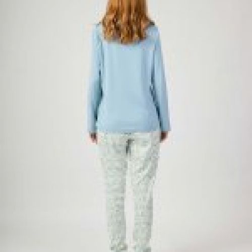 JG FP 701 PIJAMA MUJER ALGODON FELPA JAVIER GOLMAR