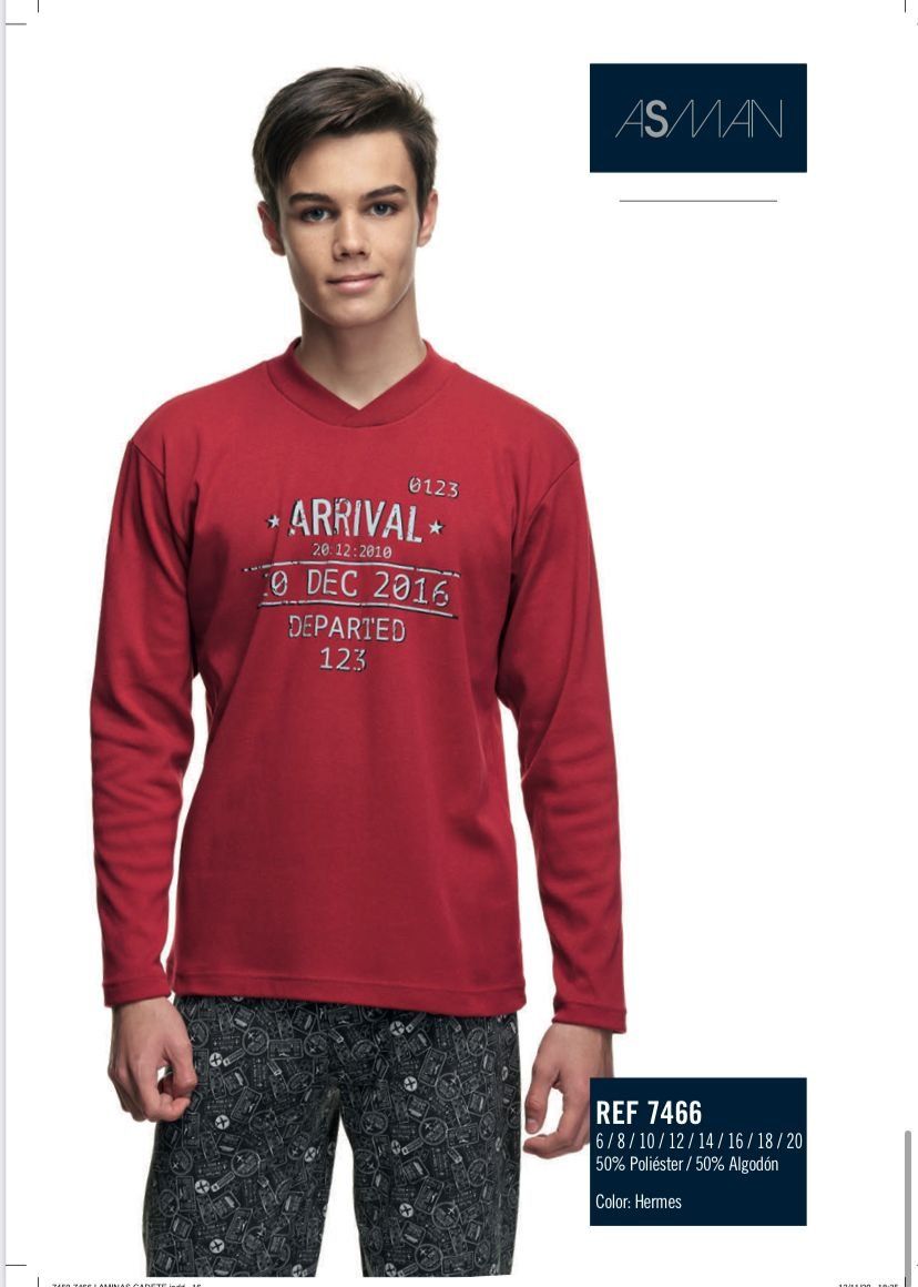 7466 PIJAMA ASSMAN NIÑO