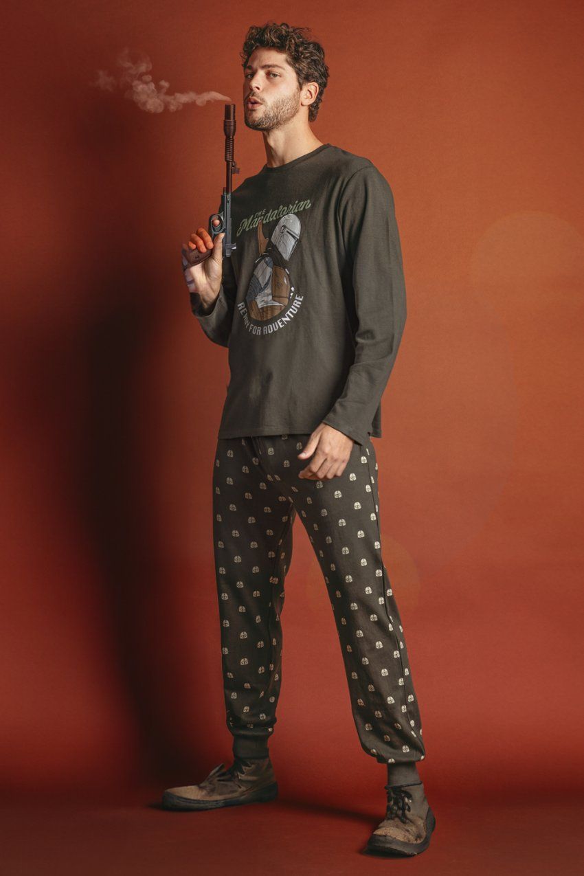 62495 PIJAMA CABALLERO 100% ALGODON STAR WARS  ADMAS