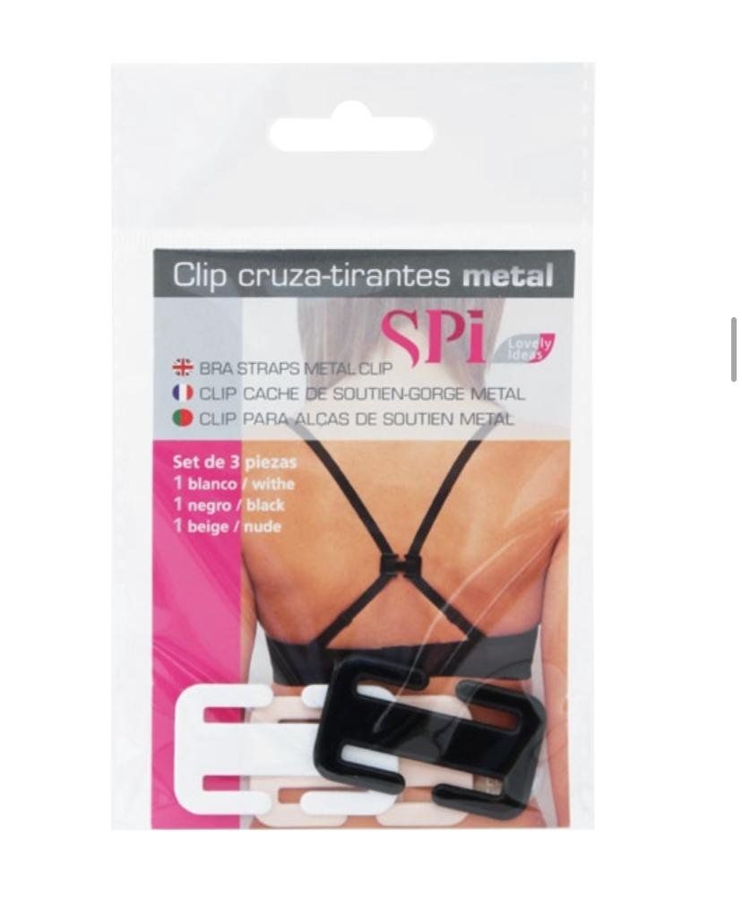 23003 CLIC METAL ESPALDA 3 COLORES SPI