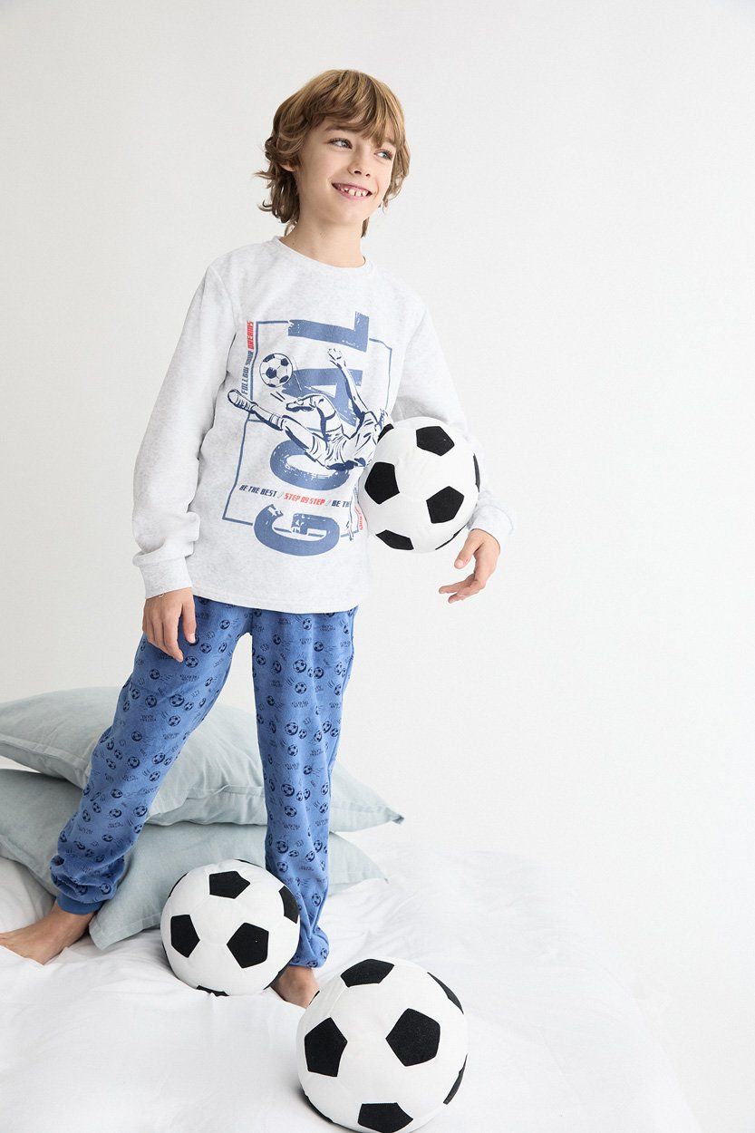 26208101 PIJAMA NIÑO 8 A 16 TERCIOPELO TOBOGAN