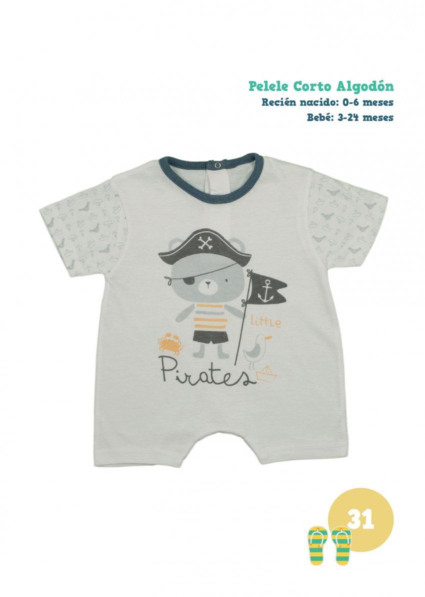 KN 2331 PELELE VERANO  0 A 6 meses KINANIT