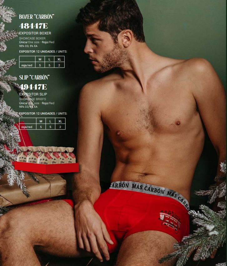 48447 BOXER ROJO CARBON