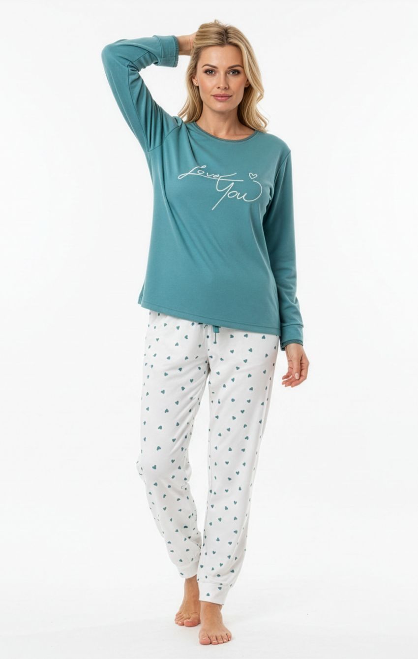 F 544  PIJAMA MUJER PUNTO MILANO FABIANNI