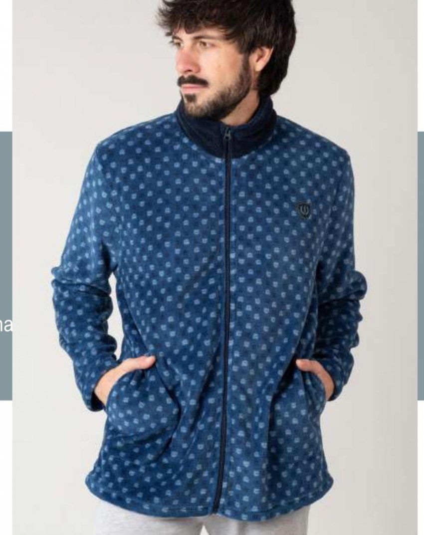 M24171 BATA CORTA CREMALERA HOMBRE CORALINA  OLYMPUS